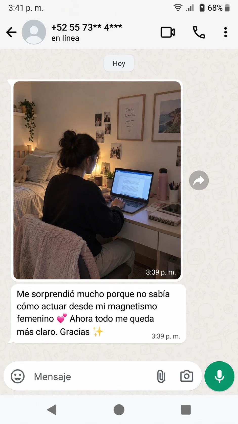 Testimonio real de una clienta 2