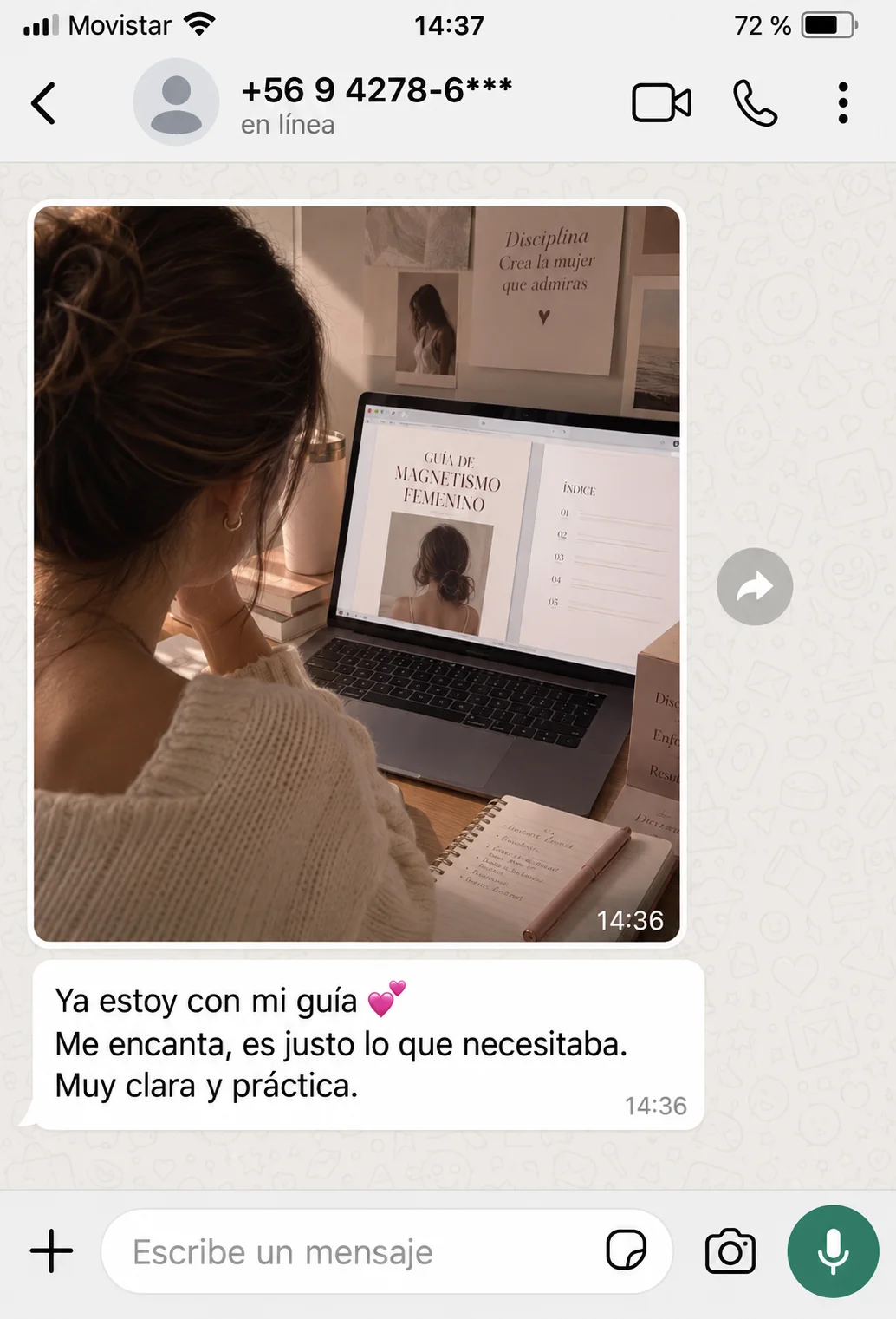Testimonio real de una clienta 1